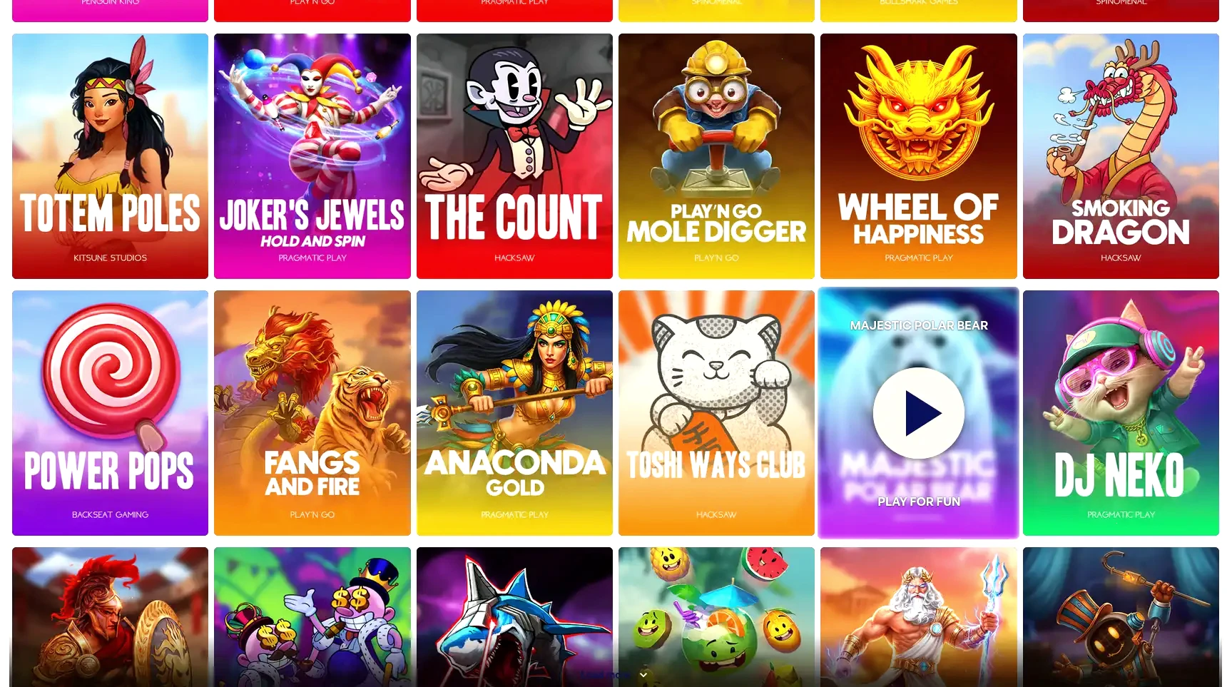 Betory casino app interface op smartphone